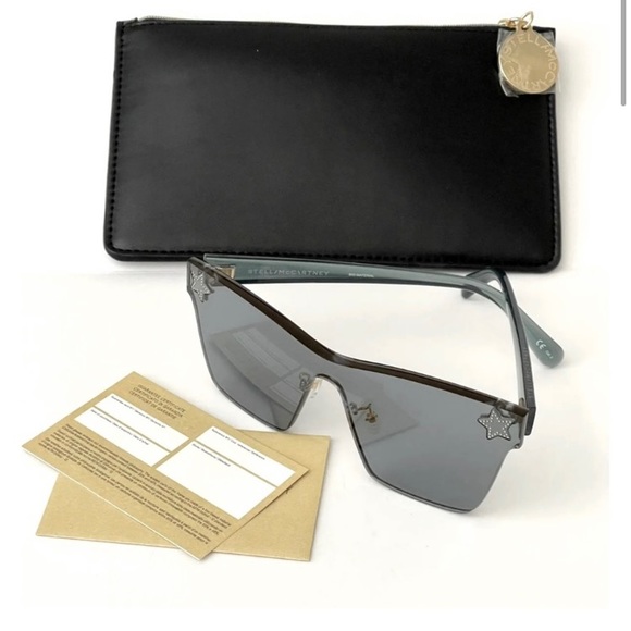 Stella McCartney Authentic Star Sunglasses NWT & Pouch - Picture 10 of 12